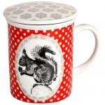 Tasse en céramique avec infuseur Ecureuil Tasse en céramique avec infuseur Ecureuil