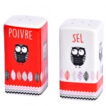 Set Sel et poivre Chouettes Set Sel et poivre Chouettes
