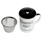 Mug avec infuseur Les Vilaines Filles Mug avec infuseur Les Vilaines Filles