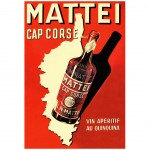 Carte Postale Rétro Mattei Corse