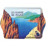Plateau vide poche mtallique Corsica Piana