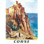 Petite plaque métallique Corse Nonza 21 x 15 cm Petite plaque métallique Corse Nonza 21 x 15 cm