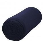 Drap housse uni Ciel d'orage en coton 57 fils 160 x 200 cm