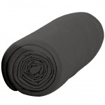 Drap housse Gris foncé uni 160 x 200 cm - Bonnet 30 cm Drap housse Gris foncé uni 160 x 200 cm - Bonnet 30 cm