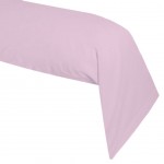 Une Taie de traversin Rose 45 x 185 cm