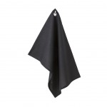 Essuie mains en coton couleur Noir 50 x 70 cm Essuie mains en coton couleur Noir 50 x 70 cm