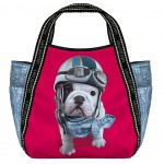 Petit sac shopping Téo Jasmin - Racing Rouge Petit sac shopping Téo Jasmin - Racing Rouge