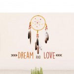 Stickers Muraux Style Indien - Dream and Love