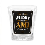 Verre � whisky Le Whisky d'un Ami d'Exception 30 cl