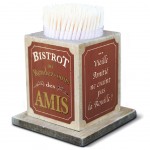 Présentoir à cure-dents Bistrot des Amis Présentoir à cure-dents Bistrot des Amis
