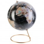 Globe Terrestre Noir et Or