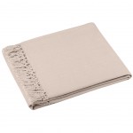 Jeté déco Beige PORTOFINO 125 x 150 cm Jeté déco Beige PORTOFINO 125 x 150 cm