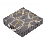 Epais coussin de sol gris Johan 45 cm Epais coussin de sol gris Johan 45 cm