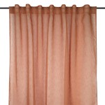 Voilage cognac Derby 140 x 240 cm