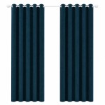 Rideau Antonin p�trole 140 x 260 cm