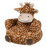 Pouf coussin de sol pour enfant Jeannine la girafe