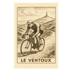Plaque mtal cyclisme monte du Ventoux