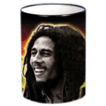 Pot à stylos métallique Bob Marley