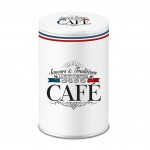 Boite blanche pour ranger le caf style frenchy