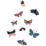 Autocollant Mural Papillons