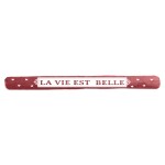 Coussin Bas de porte -  la vie est belle