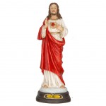 Statue Jésus Christ Sacré Coeur 12 cm