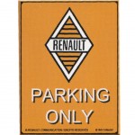 Aimant Renault Orange 5.8 x 7.8 cm