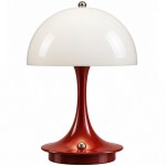 Lightmeup lampe champignon tactile rouge, 3 intensit�s