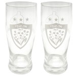Coffret de 2 verres à Bière Rugby Club Toulonnais