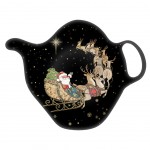 Soucoupe pour sachet de th Traineau du Pre Nol