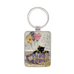 Porte-clés rectangulaire chaton Porte-clés rectangulaire chaton