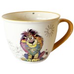 Bol en porcelaine avec anse lion 550 ml Bol en porcelaine avec anse lion 550 ml