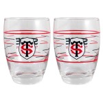 Set de 2 verres Stade Toulousain