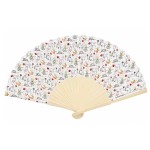 �ventail Le Petit Prince blanc motifs assortis 40 x 23 cm