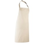Tablier � bavette natural polycoton serg�