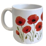 Mug en céramique coquelicots 35 cl Mug en céramique coquelicots 35 cl