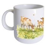 Mug en c�ramique ch�vres 35 cl CBKr�ation