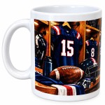 Mug football am�ricain 300 ml cadeau joueur et supporter