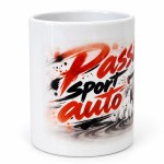 Pot � crayons sport automobile Passion en c�ramique