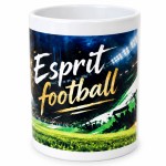 Porte-stylos football en c�ramique avec stade illumin�