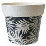 Mini cache Pot noir Bambou 6 cm