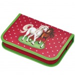 Trousse Garnie en toile motif Chevaux Trousse Garnie en toile motif Chevaux