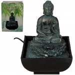 Mini-Fontaine d'intérieur Bouddha Assis 16 cm