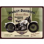 Petite plaque métal Harley Davidson