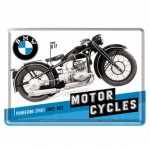 Petite plaque métallique BMW