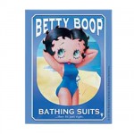 Magnet m�tal Betty Boop Bathing Suits