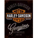 Magnet m�tal Harley Davidson Genuine