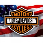 Magnet m�tal Harley Davidson USA