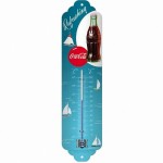 Thermomètre en métal Coca-Cola
