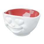 Bol Love Tassen intérieur rouge en porcelaine hôtelière – 500 ml Bol Love Tassen intérieur rouge en porcelaine hôtelière – 500 ml